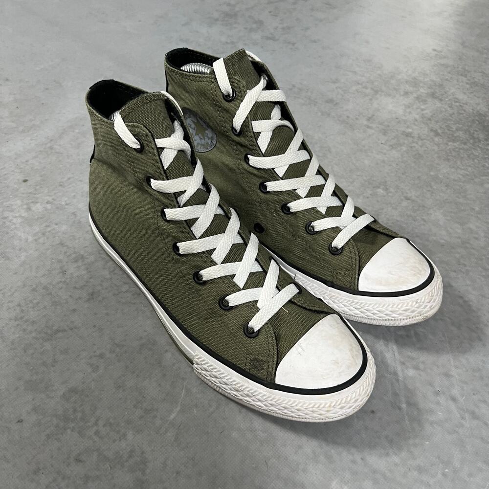 Converse Chuck Taylor All Star Utility Green Youth Size 5 Junior Shoes